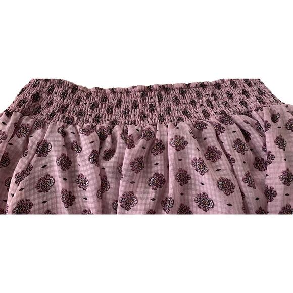 EYESHADOW LONG SLEEVE PULL-OVER BLOUSE, JUNIORS/WOMENS L, LIGHT & DARK PURPLE - Picture 8 of 11